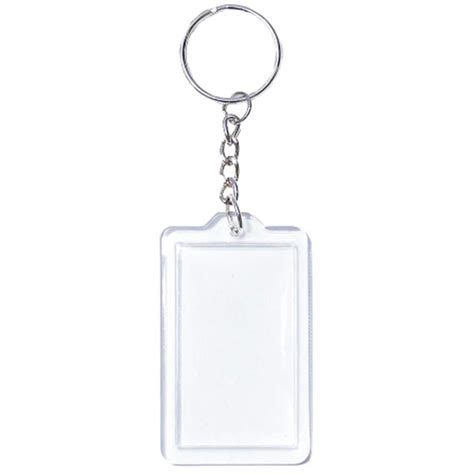 Acrylic Rectangular Keychain Sp0014 Corporate Ts Ministry Of Print