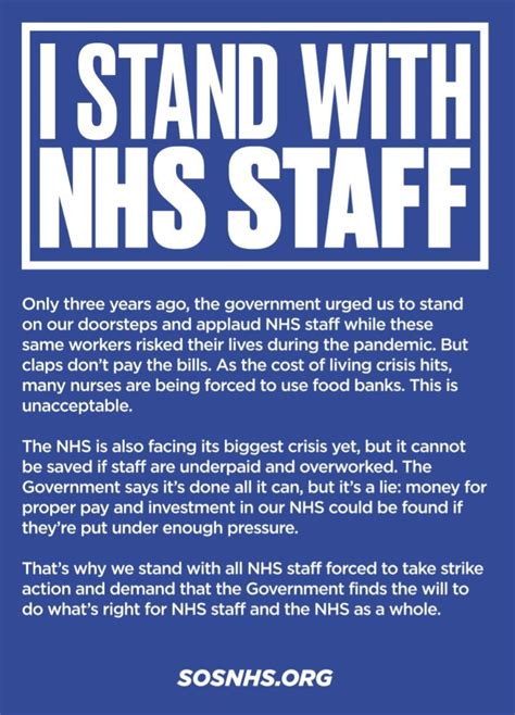 Keep Our NHS Public On Twitter We Stand With All NHS Workers Forced