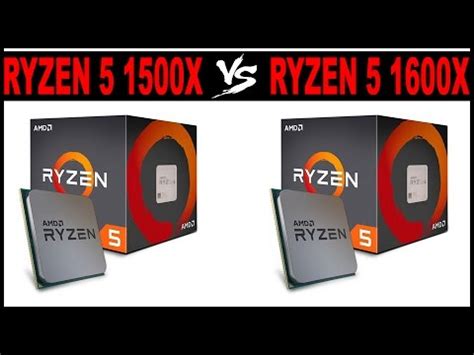 Price and performance details for the amd ryzen 5 1600x can be found below. AMD RYZEN 5 1500X VS AMD RYZEN 5 1600X - BENCHMARKS - YouTube