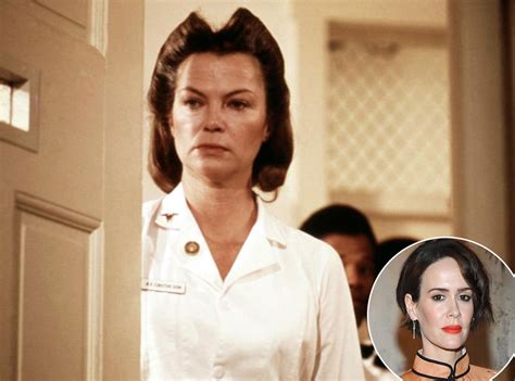 Nurse Ratched From Your Guide To Sarah Paulsons Roles As Ryan Murphys