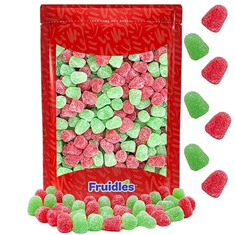 Christmas Red And Green Spice Gummy Drops Gluten Free