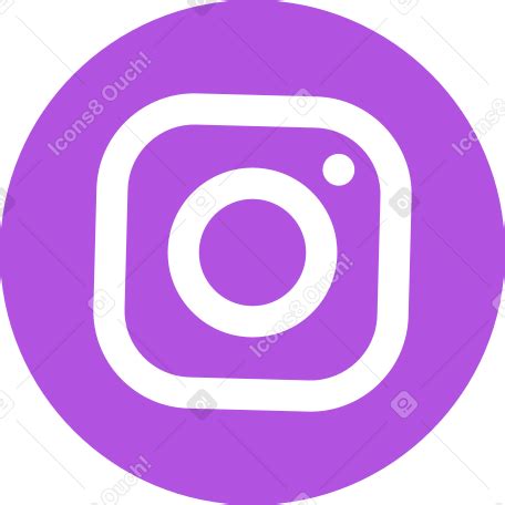 Ilustração de Ícone do instagram em PNG e SVG