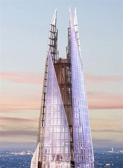 The Shard Vertical City Will Tower Over London Renzo Piano London