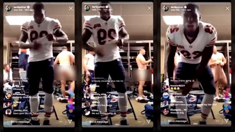 Camera Flash NFL Player Unwittingly Exposes Himself During Live Locker Room Celebration RT