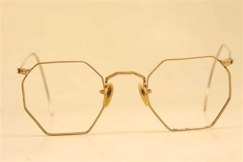 antique eyeglasses shuron ful vue vintage 41x38mm fra… gem