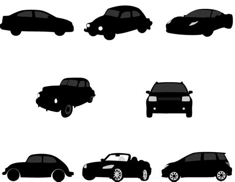 Download Old and Vintage Car Silhouette clip art | Silhouette vector, Car silhouette, Vector graphics