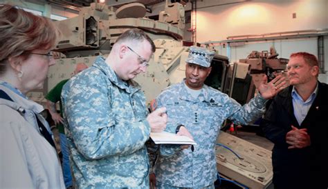 Usareur Nato Leaders Tour Coleman Worksite