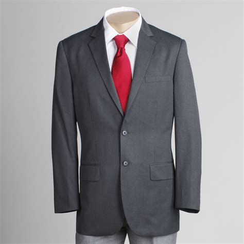 Men's suits are all about details. Structure Men's Two Button Suit Coat