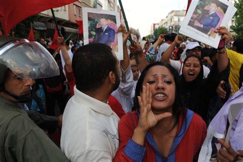Unmoved By Kings Reforms Thousands Protest In Morocco Arabianbusiness