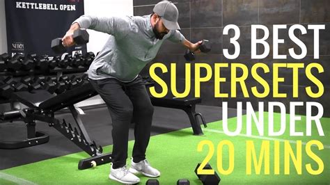 The 20 Minute Full Body Superset Workout That Hits Everything Try This