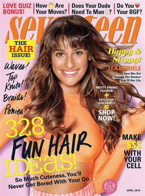 #stranger things #finn wolfhard #strangerthingscast #strangerthingsedit #seventeen magazine #fw. LEA MICHELE in Seventeen Magazine, April 2014 Issue - HawtCelebs