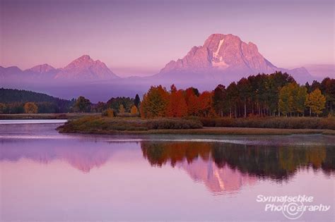 Mount Moran Sunrise Grand Teton Np Wyoming Usa Synnatschke