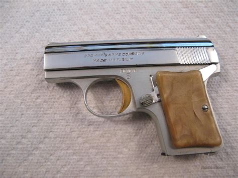 Browning Baby 25 ACP Nickel Ligh For Sale At Gunsamerica Com