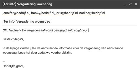 E Mail Versturen The Dos And Donts Tips Tijdwinst