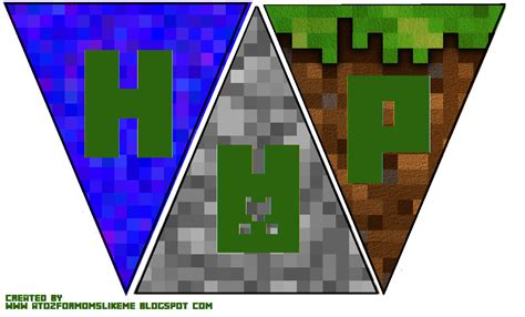 We did not find results for: A to Z for Moms Like Me: Minecraft Birthday Party