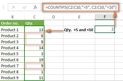 Countif extends the capabilities of the basic count function by allowing you to tell excel to only count items that meet a certain criteria. Excel COUNTIFS and COUNTIF with multiple criteria ...
