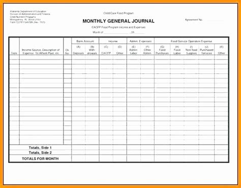 The next line of the journal shows that the sales account must the closing balances are generally written on the side of the ledger that corresponds to whether a debit. 50 Excel Income and Expense Ledger | Ufreeonline Template