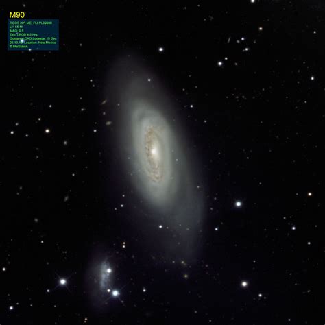 Astronomy Image Of M90 Ngc 4569