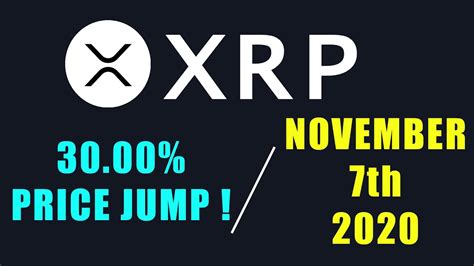 In 2021, ripple is expected to recover, and its price to go up to between $0.20 and $0.60. ripple xrp price prediction and xrp 28 to 30 % price jump this week ? u s stocks november 6th ...