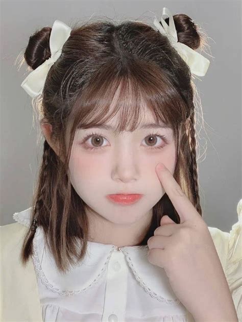 B U B B L E G Y U In 2022 Kawaii Hairstyles Hair Style Korea Hair