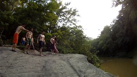 Cliff Jumping At Red River Gorge Youtube