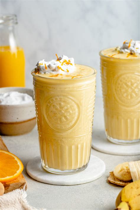 Orange Creamsicle Smoothie All The Healthy Things