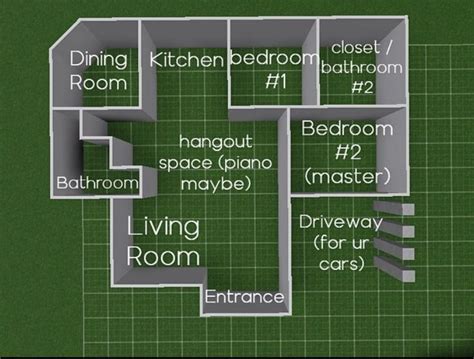 Layout For Bloxburg House House Layouts Sims House Design Sims