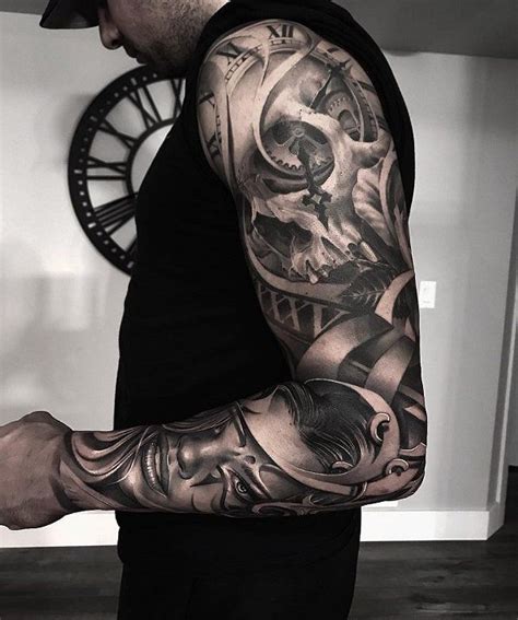 Realistic Tattoos By Greg Nicholson Cuded Sleeve Tattoos Tattoo