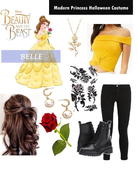 Modern Disney Princess Halloween Costume Belle Beauty And The Beast In