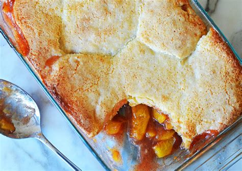 Southern Peach Cobbler Once Upon A Chef