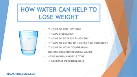 How Does Drinking Water Help You Lose Weight Examples And Forms