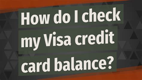 How to check pink credit card balance. How do I check my Visa credit card balance? - YouTube