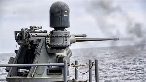 Mk 38 Chain Drive Cannon • Bushmaster Deck Gun Live Fire Youtube