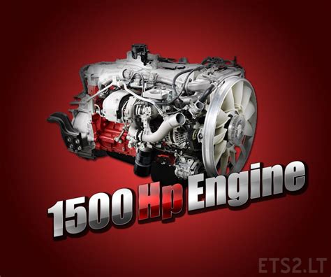 1500 Hp 500 Kmh Engine For All Scs Trucks 136 Ets2gr
