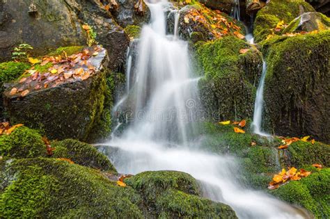 Beautiful Autumn Waterfall Stock Photo Image Of Design 54503574