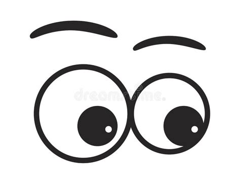 Cartoon Eyes Vector Symbol Icon Design Stock Vector Illustration Of