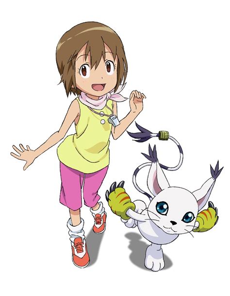 Yagami Hikari And Tailmon Digimon And More Drawn By Utsuki Danbooru