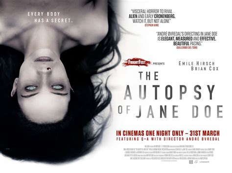 Film The Autopsy Of Jane Doe The Dreamcage