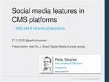 Social Media Content Management System
