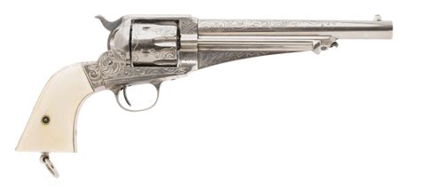 Factory Engraved Remington 1875 Revolver Ah6531