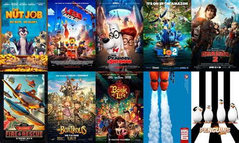 We're talking disney animated movies, and excluding pixar, and movies also had to be theatrically released in order to qualify. Best Animated Movies of 2014 | POPSUGAR Entertainment