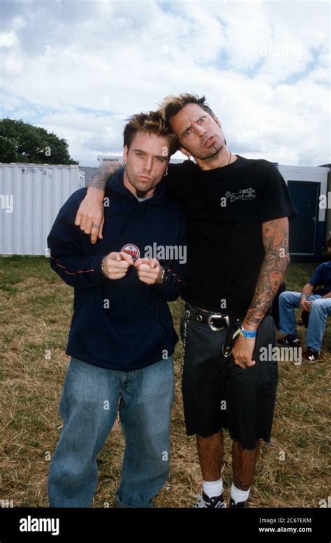 Dj Q Ball From The The Bloodhound Gang Band And Tommy Lee From M Tley Cr E Photographed