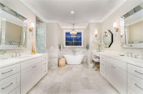 With fewer grout lines the walls and floor are. 20+ Bathroom Decorating Ideas, Designs | Design Trends ...