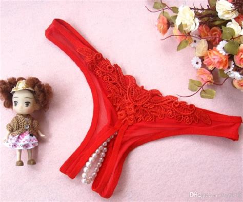 wholesale gender sexy exotic woman lace briefs lingeries intimates pearl massage rubs panties