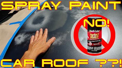 Power spray painter thing, that u connect to an outlet, its for painting houses but you can get regular car paint, thin it out with a bit of mineral spirits and use it and it comes out great its cheap and can produce good results if done correctly. Spray Paint Car Roof Paint Job - Toyota Corolla - YouTube
