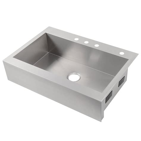 Kohler Vault Drop In Farmhouse Apron Front Stainless Steel 36 In 4