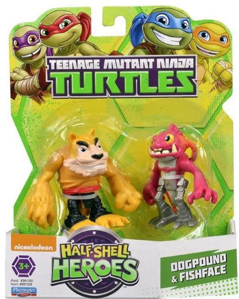 Teenage Mutant Ninja Turtles Tmnt Half Shell Heroes Dogpound Fishface