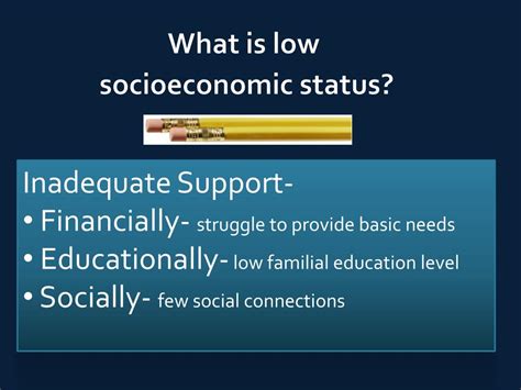 Ppt Teaching Lower Socioeconomic Students Powerpoint Presentation