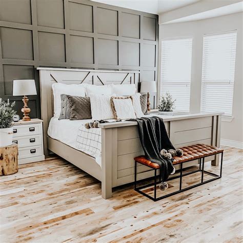 Vinyl Flooring Makeover Master Bedroom Our Faux Farmhouse