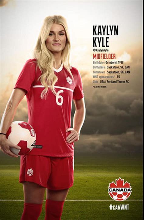 Kaylyn Kyle La futbolista más sexy del Mundial Femenino FIFA FOTOS